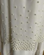 Joseph Ribkoff blouse wit met pareltjes maat 36[V], Kleding | Dames, Ophalen of Verzenden, Zo goed als nieuw, Maat 36 (S), Wit