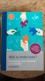 Wat is onderzoek (Nel Verhoeven), Ophalen of Verzenden, Zo goed als nieuw