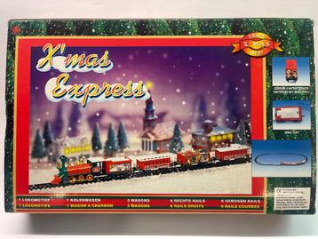 ** SINT-KERST ** NIEUW ** COMPLETE SPEELGOEDTREIN € 25,00 ** beschikbaar voor biedingen