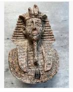 Toetanchamon zwaar marmeren beeld Farao oude Egypte, Ophalen of Verzenden