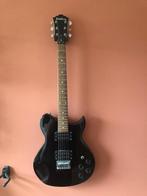 Mooi zwart elektrisch gitaar van Washburn, Muziek en Instrumenten, Snaarinstrumenten | Gitaren | Elektrisch, Overige merken, Zo goed als nieuw