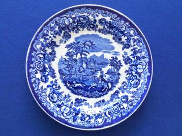   Antiek Petrus Regout Bord, Amazone, ca. 1875 / 1880   beschikbaar voor biedingen
