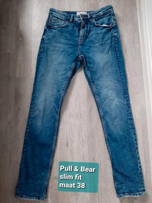 Pull & bear jeans maat 38, Kleding | Dames, Spijkerbroeken en Jeans, Gedragen, W30 - W32 (confectie 38/40), Blauw, Ophalen of Verzenden