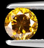 0.44 ct Natuurlijke Diamant – Fancy Vivid Yellowish Orange, Sieraden, Tassen en Uiterlijk, Edelstenen, Ophalen of Verzenden, Nieuw