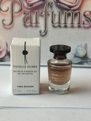 Yves Rocher - vanille noire miniatuur 5ml EDP beschikbaar voor biedingen