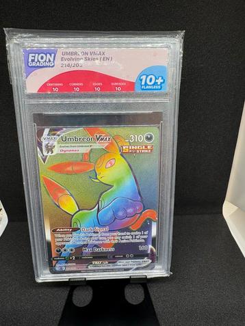 Umbreon vmax rainbow grade 10 beschikbaar voor biedingen