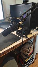 Komplete Audio 1 + Audio Technica at2020 met boom arm, Ophalen, Zo goed als nieuw, Studiomicrofoon, Draadloos