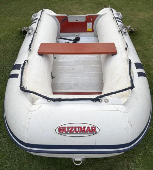 Suzumar MX-290/0AL-DS290 opblaasboot +Suzuki DF6 buitenboord, Watersport en Boten, Rubberboten, Gebruikt, Overige merken, Aluminium