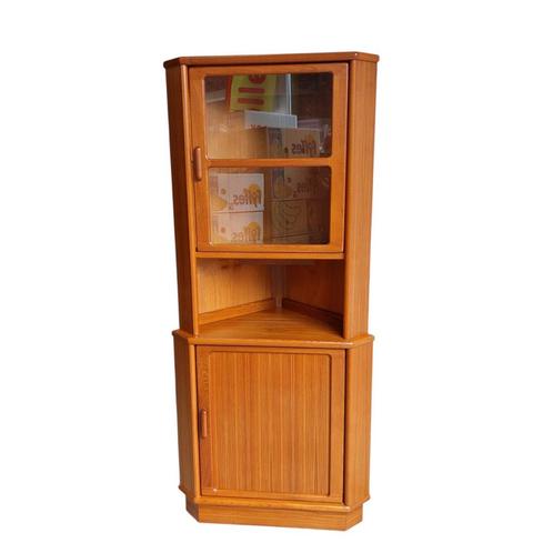 Vintage deense kast, hoekkast, Huis en Inrichting, Kasten | Computermeubels, Gebruikt, 170 cm of meer, 70 tot 120 cm, 40 tot 80 cm