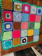 Handgemaakt Patchwork Kleedje - Hippe Kleuren, Huis en Inrichting, Stoffering | Tapijten en Kleden, Ophalen of Verzenden