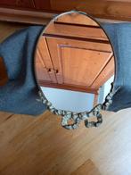 Oude ovalen spiegel., Antiek en Kunst, Ophalen of Verzenden, Ovaal, Minder dan 50 cm, Minder dan 100 cm