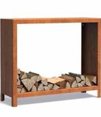 Cortenstaal Houtopslag - Modern & Duurzaam vanaf 249,- euro, Tuin en Terras, Tuinhaarden, Ophalen, Nieuw