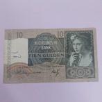 10 gulden biljet Herderin uit 1941 in ZF
Serie 3 AL 074332, Ophalen of Verzenden, 10 gulden, Los biljet