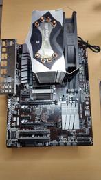 Gigabyte GA-970A-UD3P met tower cooler en AM3+ CPU, Ophalen, DDR3, ATX, AMD