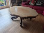 Antieke houten salontafel, Ophalen, Gebruikt, 100 tot 150 cm, 50 tot 100 cm
