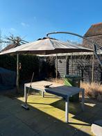 Zweefparasol inclusief voet, Ophalen, Gebruikt, Zweefparasol