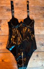 Bodysuit / Latex / Maat S, Verzenden, Zwart, Body of Korset