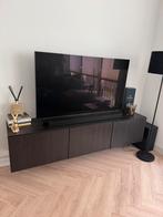 Ikea tv meubel besta zwart 180 cm, Ophalen, 150 tot 200 cm, Zo goed als nieuw, Minder dan 100 cm