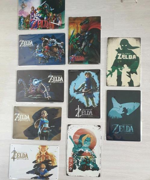 Legend of Zelda, wandborden, Nintendo, Huis en Inrichting, Woonaccessoires | Wanddecoraties, Nieuw, Ophalen