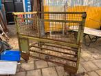 Metalen container / kooi op wielen, Ophalen, Zo goed als nieuw, 50 tot 100 cm, Minder dan 50 cm