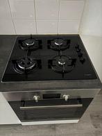 Kookplaat gas Bosch zwart, Ophalen, 4 kookzones, Zo goed als nieuw, Inbouw