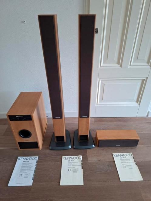 Kenwood Speakerset compleet, Audio, Tv en Foto, Luidsprekers, Zo goed als nieuw, Subwoofer, Overige merken, Ophalen