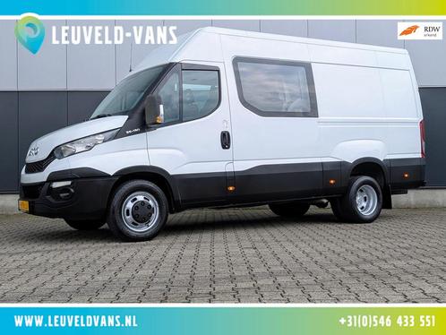 Iveco Daily 35C13V 2.3 DUBBELE CABINE RWD AIRCO CRUISE 3500K, Auto's, Bestelauto's, Bedrijf, Te koop, ABS, Airconditioning, Centrale vergrendeling