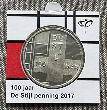 100 jaar De Stijl Penning 2017 | in Munthouder KNM beschikbaar voor biedingen