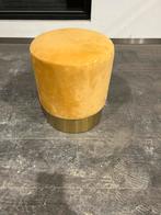 Gele Kare Design Poef, Ophalen, Minder dan 50 cm, Gebruikt, Rond