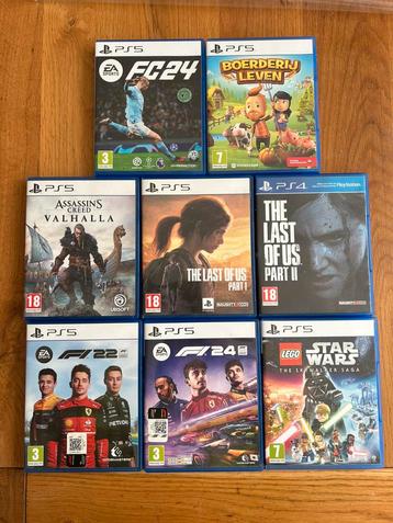 Te koop diverse Playstation games beschikbaar voor biedingen