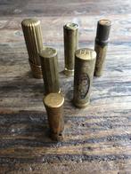 Set sixties lippenstift houders, Ophalen, Gebruikt, Lippen, Goud