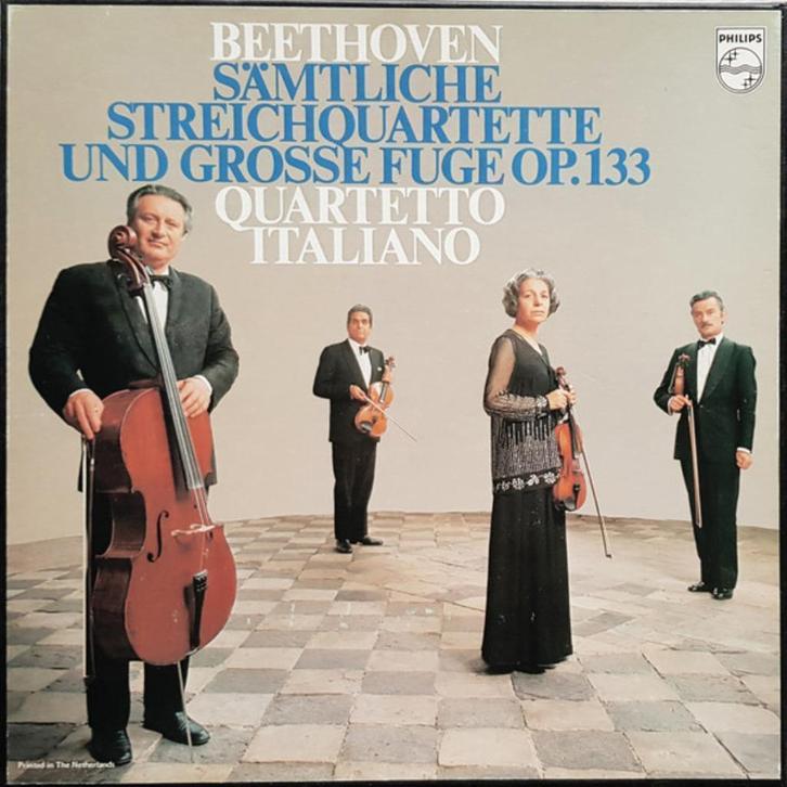 Beethoven Quartetto Italiano Sämtliche Streichquartette 10LP, Cd's en Dvd's, Vinyl | Klassiek, Zo goed als nieuw, Classicisme