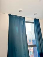Curtain with rails, Ophalen of Verzenden, Zo goed als nieuw, 200 cm of meer, Minder dan 100 cm