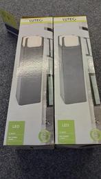 NIEUW Lutec Buitenlantaarn 11 Watt / 560 Lumen (Set : 2 st.), Tuin en Terras, Buitenverlichting, Nieuw, Ophalen of Verzenden, Netvoeding