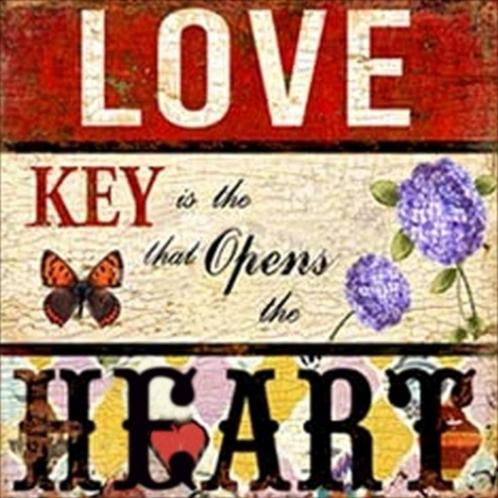 Diamond Painting nr 30 Love/Heart tekst OP=OP, Hobby en Vrije tijd, Knutselen, Nieuw, Materiaal, Ophalen