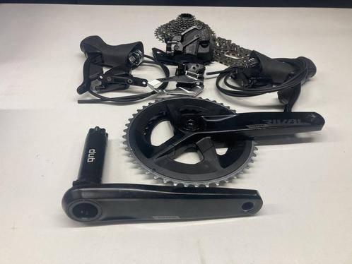 Sram Rival eTap AXS disc groepset 46-33, 10-36,  170mm, Fietsen en Brommers, Fietsonderdelen, Nieuw, Racefiets, Derailleur of Ketting
