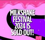 Milkshake festival ticket, Tickets en Kaartjes, Evenementen en Festivals