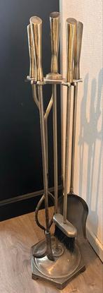 Haardstel 5-delig - Klassiek en compleet, Huis en Inrichting, Ophalen, Gebruikt, Overige soorten