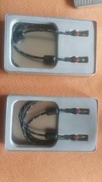 Audiokabels RCA, Ophalen of Verzenden, Zo goed als nieuw, Minder dan 2 meter, Interlink-kabel