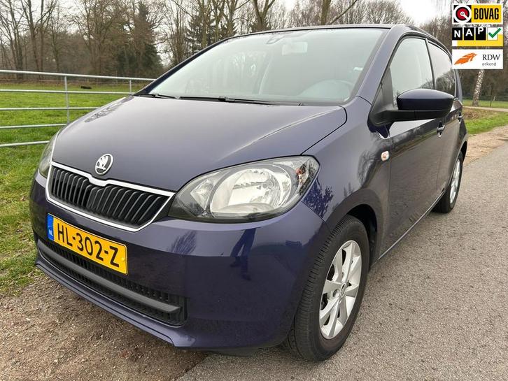 Skoda Citigo 1.0 Greentech Fresh dealer onderhouden 1ste eig, Auto's, Skoda, Bedrijf, Te koop, Citigo, ABS, Airbags, Airconditioning