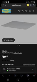 Ikea grondbeschermers bureaustoel, Ophalen, Zo goed als nieuw