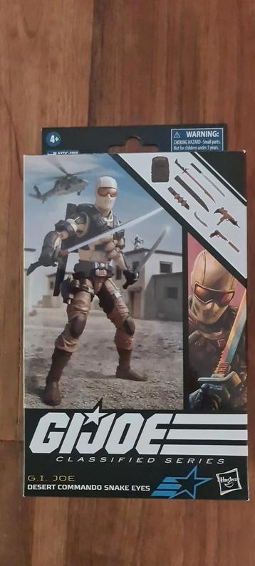 Verschillende gi joe classified figuren 4 (zie beschrijving) beschikbaar voor biedingen