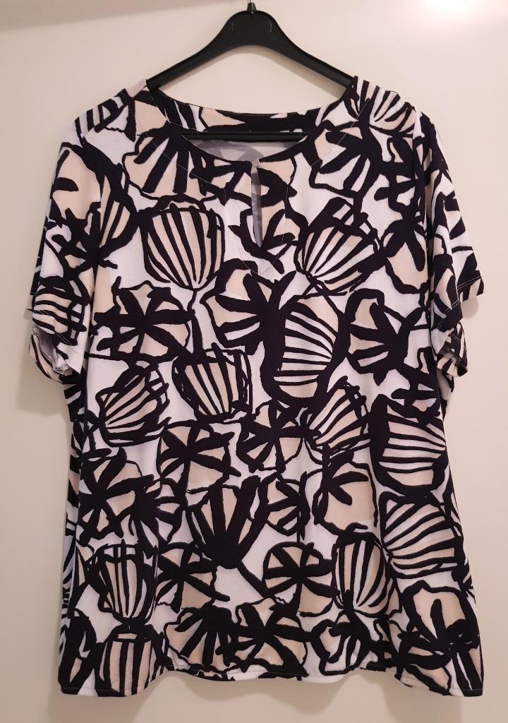 Bonita Shirt 46/XL, Kleding | Dames, Grote Maten, Nieuw, Shirt of Top, Wit, Verzenden