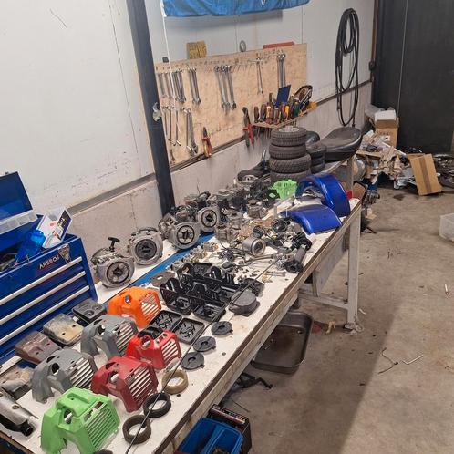 Heel veel mini chopper midi bike go step onderdelen, Fietsen en Brommers, Brommeronderdelen | Algemeen, Zo goed als nieuw, Ophalen