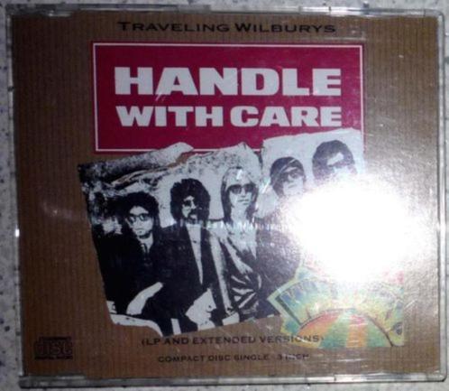 Bob Dylan Traveling Wilburys Handle With Care 3 tracks, Cd's en Dvd's, Cd Singles, Zo goed als nieuw, Pop, Verzenden