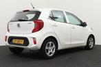 Kia Picanto 1.0 CVVT EconomyPlusLine Bluetooth Airco, Voorwielaandrijving, Gebruikt, 4 stoelen, Wit