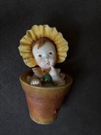 Schattig Pow Beeldje in Pot, Ophalen of Verzenden, Gebruikt