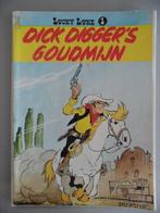 Lucky Luke. Dick Digger's Goudmijn. 1971. Herdruk. Dupuis, Boeken, Gelezen, Ophalen of Verzenden, Eén stripboek