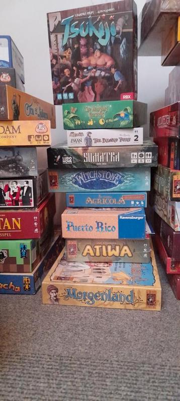 Veel bordspellen  beschikbaar voor biedingen