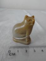 Hanger kraal poes van zeepsteen speksteen, Hobby en Vrije tijd, Ophalen of Verzenden, Gebruikt, Kraal